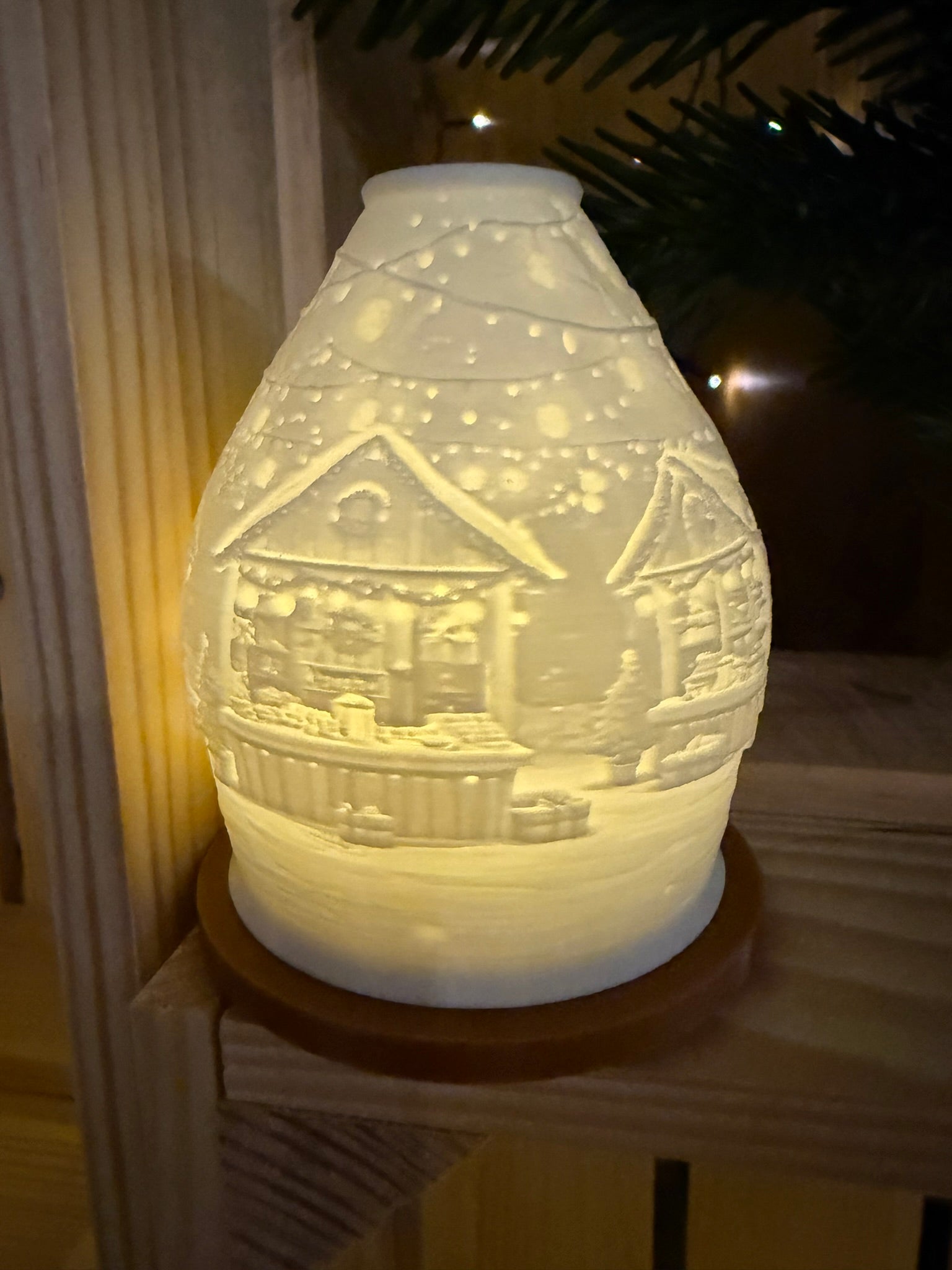 LED-Lichtbild Weihnachtsmarktstand